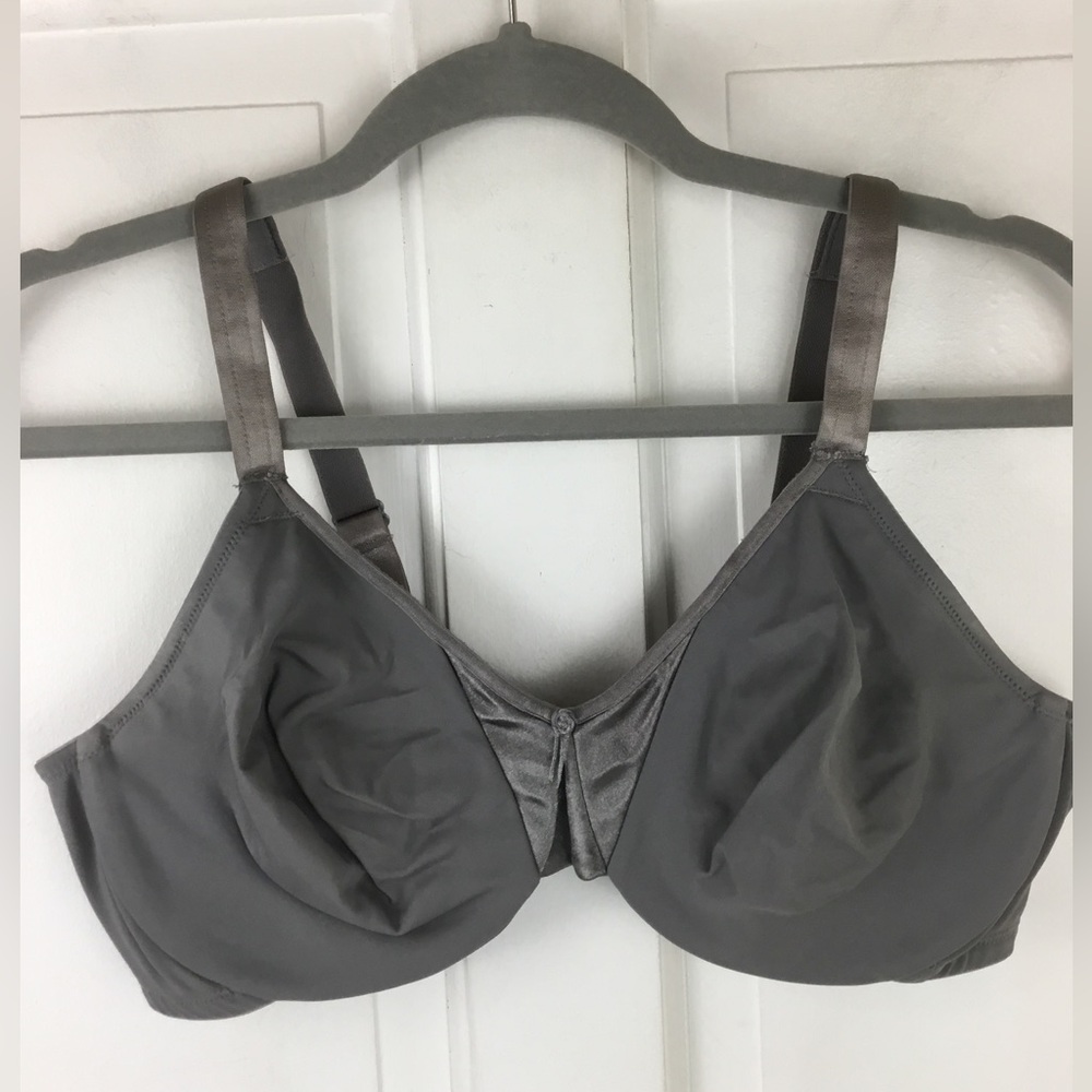 Olga Grey Underwire Unlined Bra 5006 Size 40C